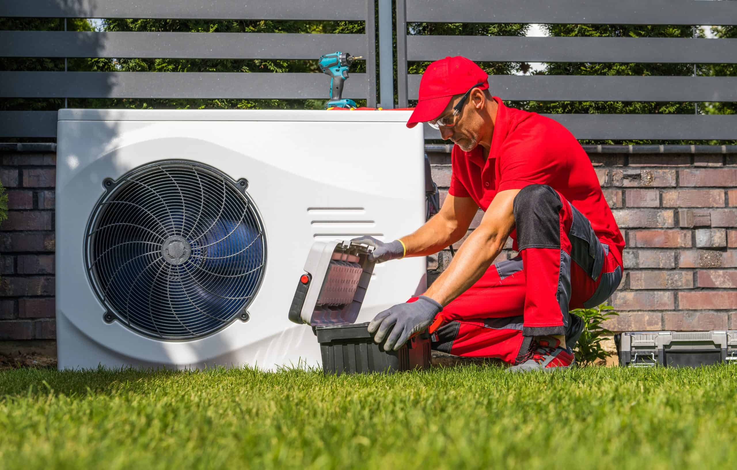 Home Heat pump installation