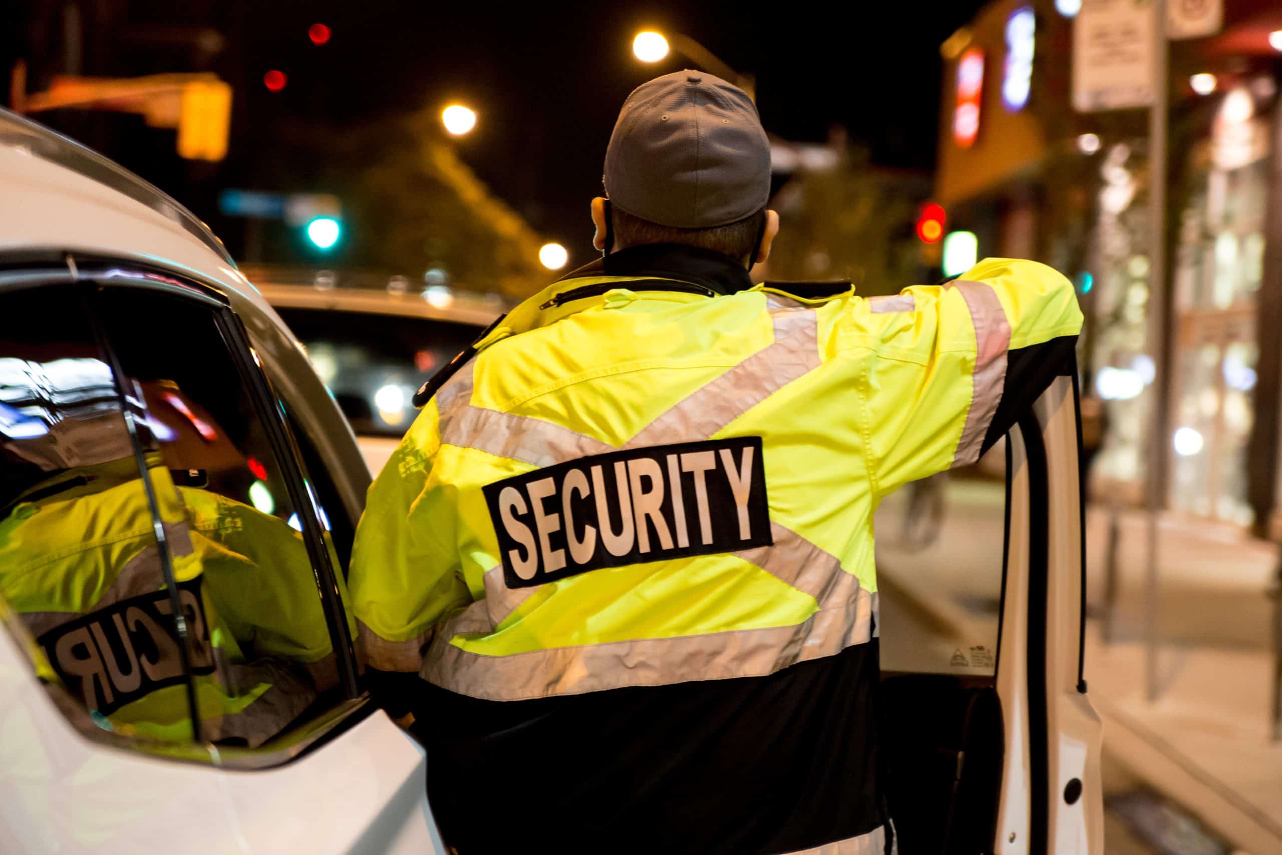 Home Security guard with vehicle